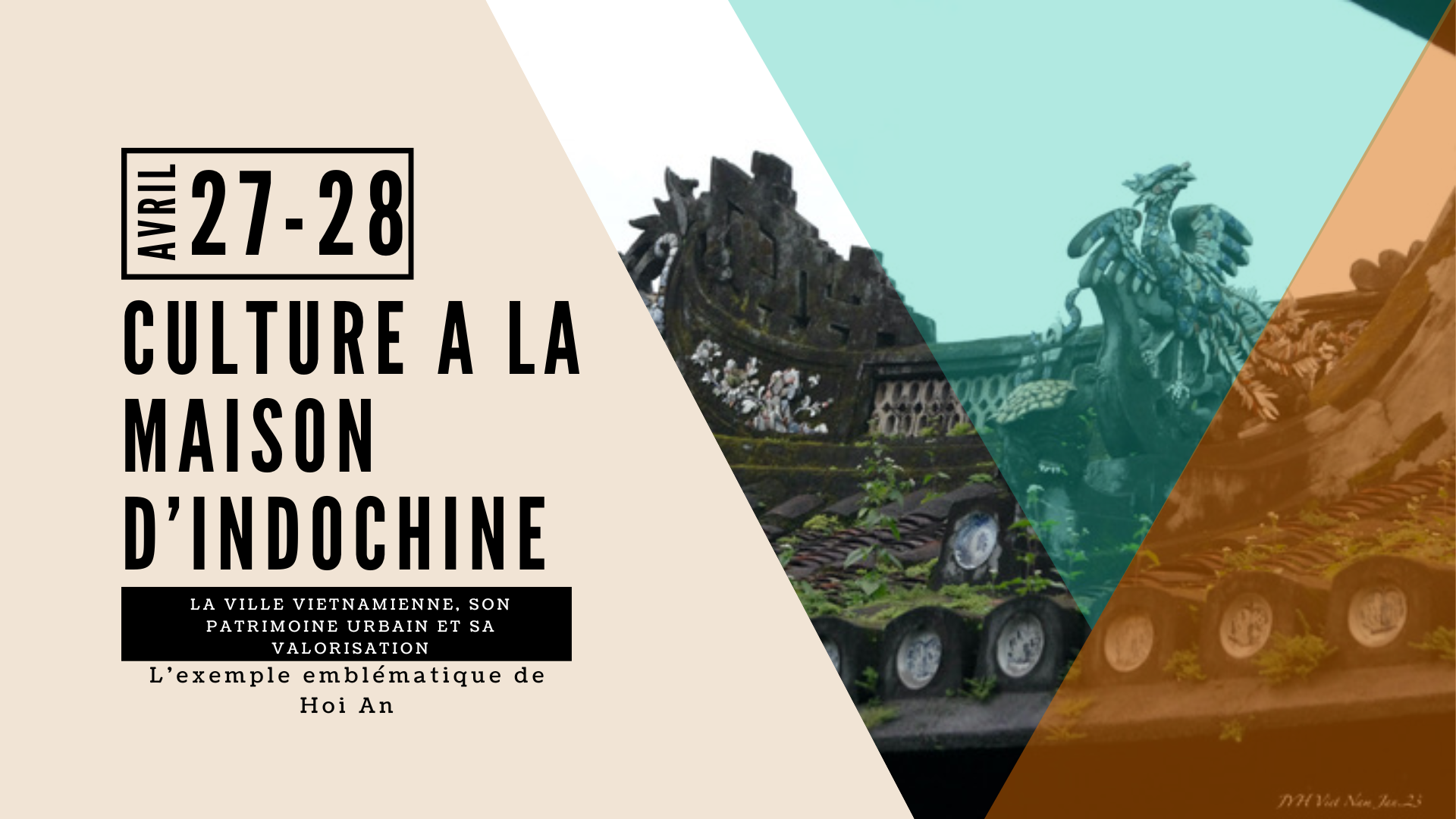 You are currently viewing Culture a la Maison d\'Indochine - 27/28 Avril 2024